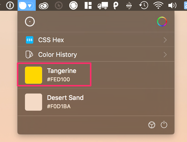 MacのカラーピッカーSipで変換した色を取得する